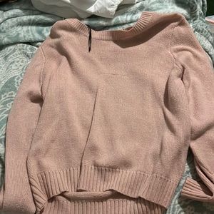 Pink Sweater